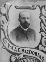 Prof. A. C. MacDonald, 1888 Eastman Business College