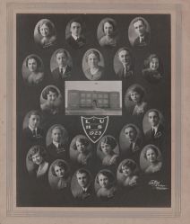 1923 class of Liberty Union High School in Ohio