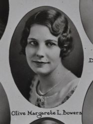 Olive Margarete L. Bowers, 1931