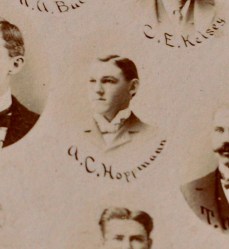 A. C. Hoppmann, Law Student