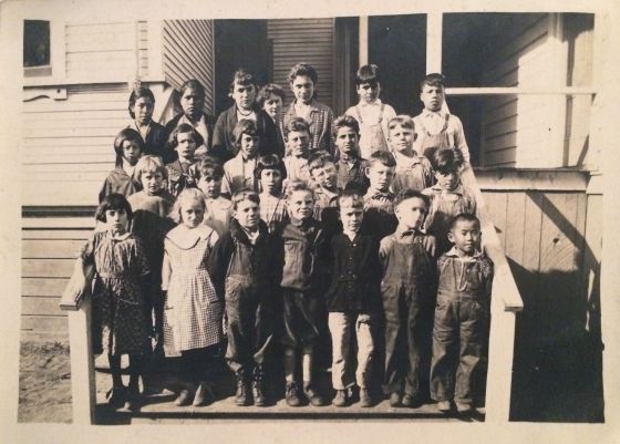 The 2nd grade class of Gonzales Grammar School, Monterey Co., CA